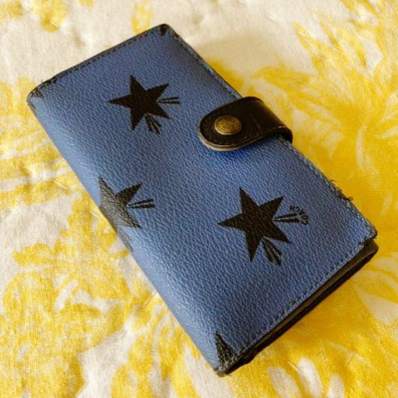 Coach Blue Star Canyon Wallet - Picture 1 of 6
